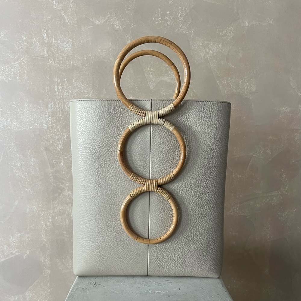 Carolina Santo Domingo Petra tote - Bone